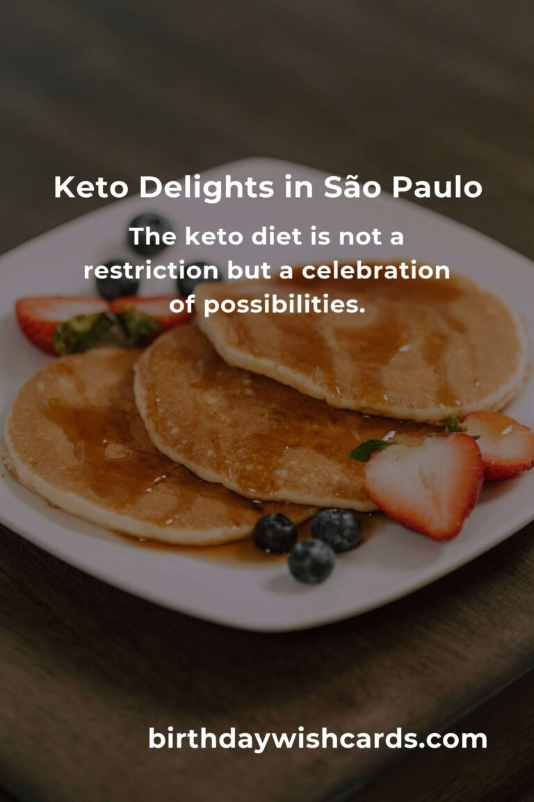 Discover the Heartfelt Joy of Keto Recipes in São Paulo – Your 2025 Guide