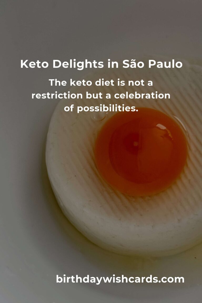 Discover the Heartfelt Joy of Keto Recipes in São Paulo – Your 2025 Guide
