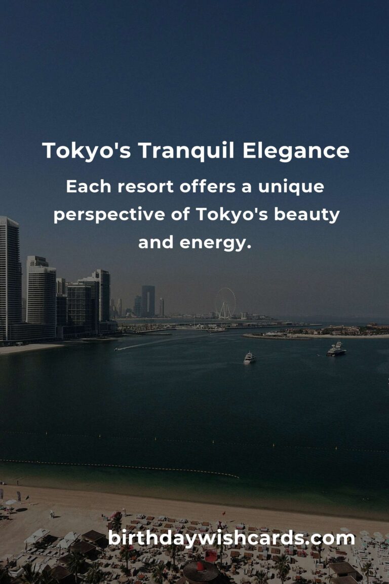 Discover the Heartfelt Luxury of Tokyo: Your Ultimate Guide to Unforgettable Resorts