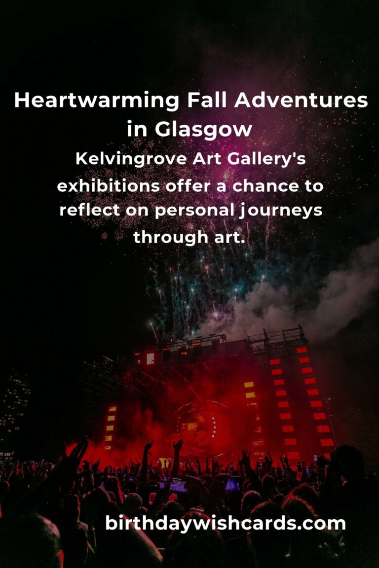 Discover the Heartwarming Fall Events in Glasgow for Empty Nesters