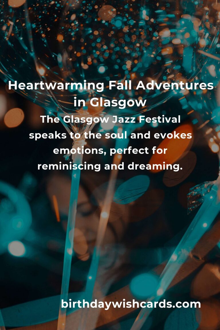 Discover the Heartwarming Fall Events in Glasgow for Empty Nesters