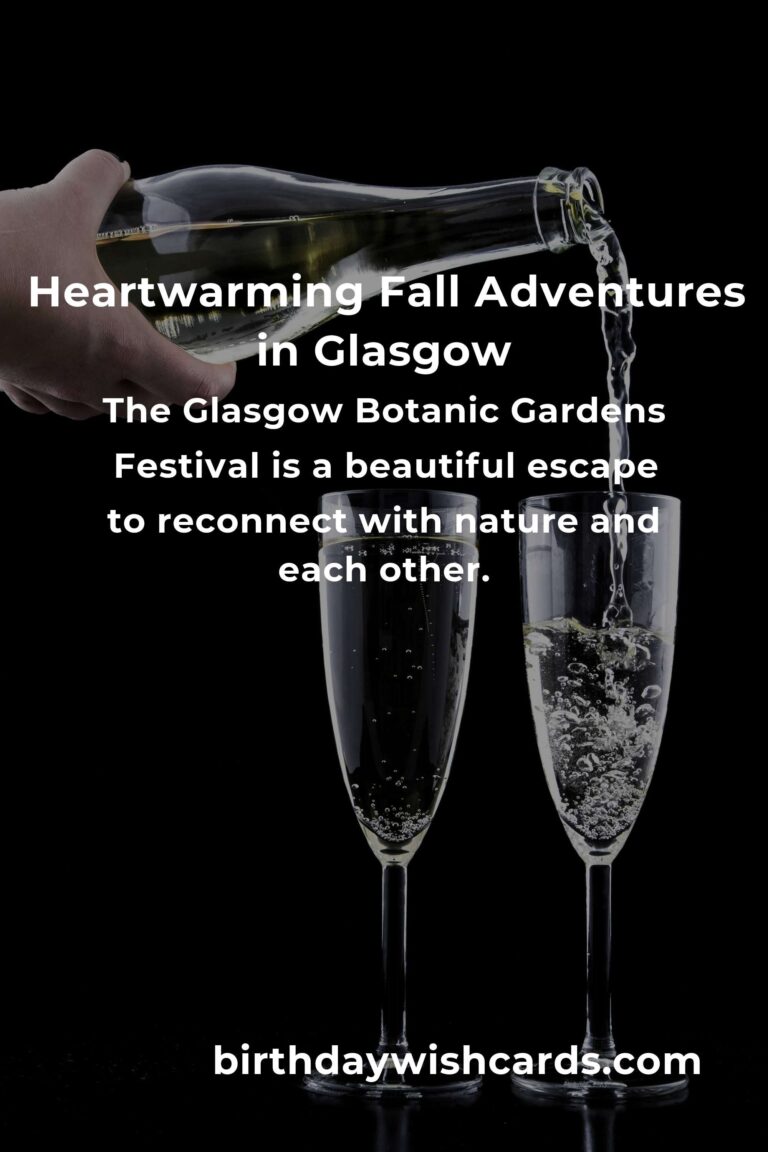 Discover the Heartwarming Fall Events in Glasgow for Empty Nesters