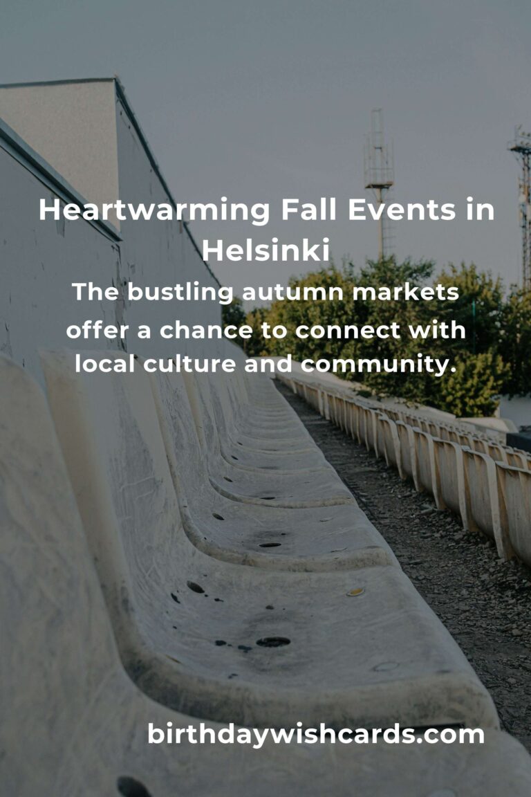 Discover the Heartwarming Fall Events in Helsinki for Parents