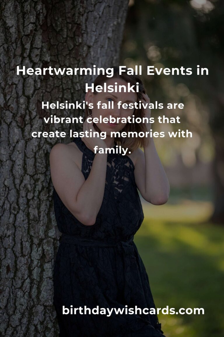 Discover the Heartwarming Fall Events in Helsinki for Parents