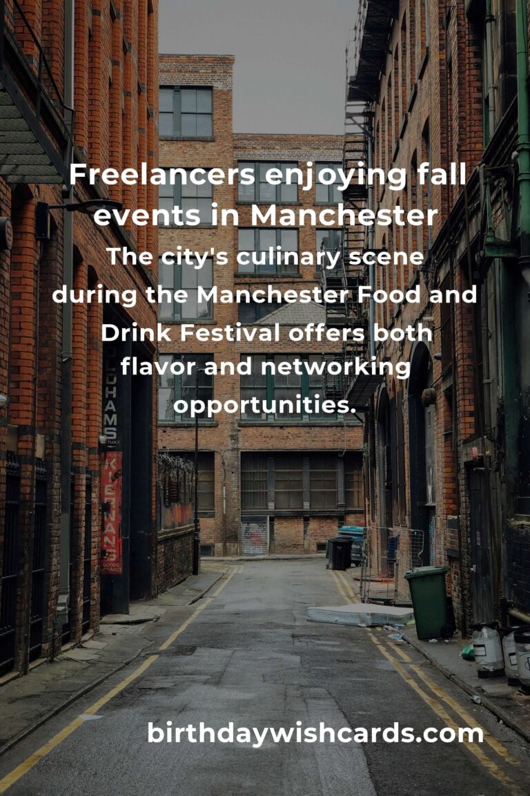 Discover the Heartwarming Fall Events in Manchester Every Freelancer Should Experience