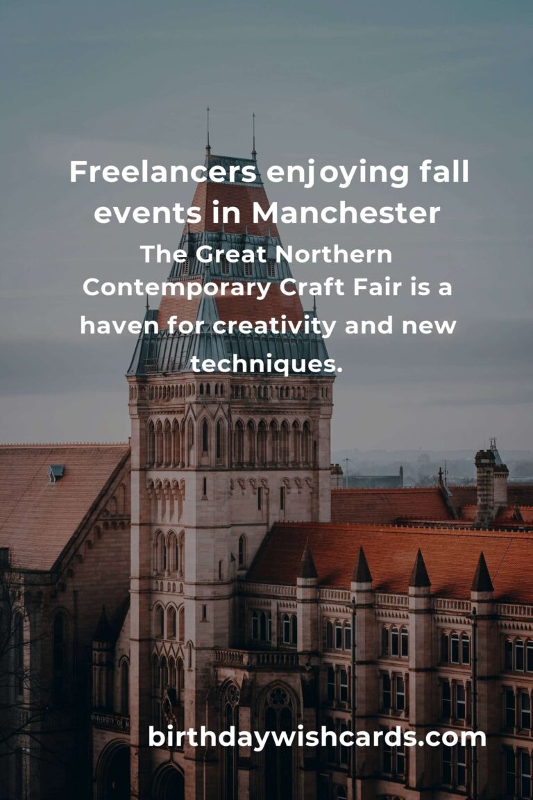 Discover the Heartwarming Fall Events in Manchester Every Freelancer Should Experience