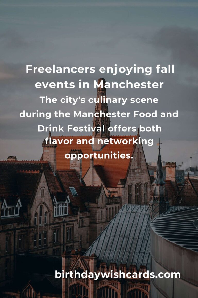 Discover the Heartwarming Fall Events in Manchester Every Freelancer Should Experience
