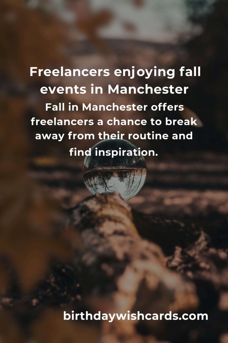 Discover the Heartwarming Fall Events in Manchester Every Freelancer Should Experience