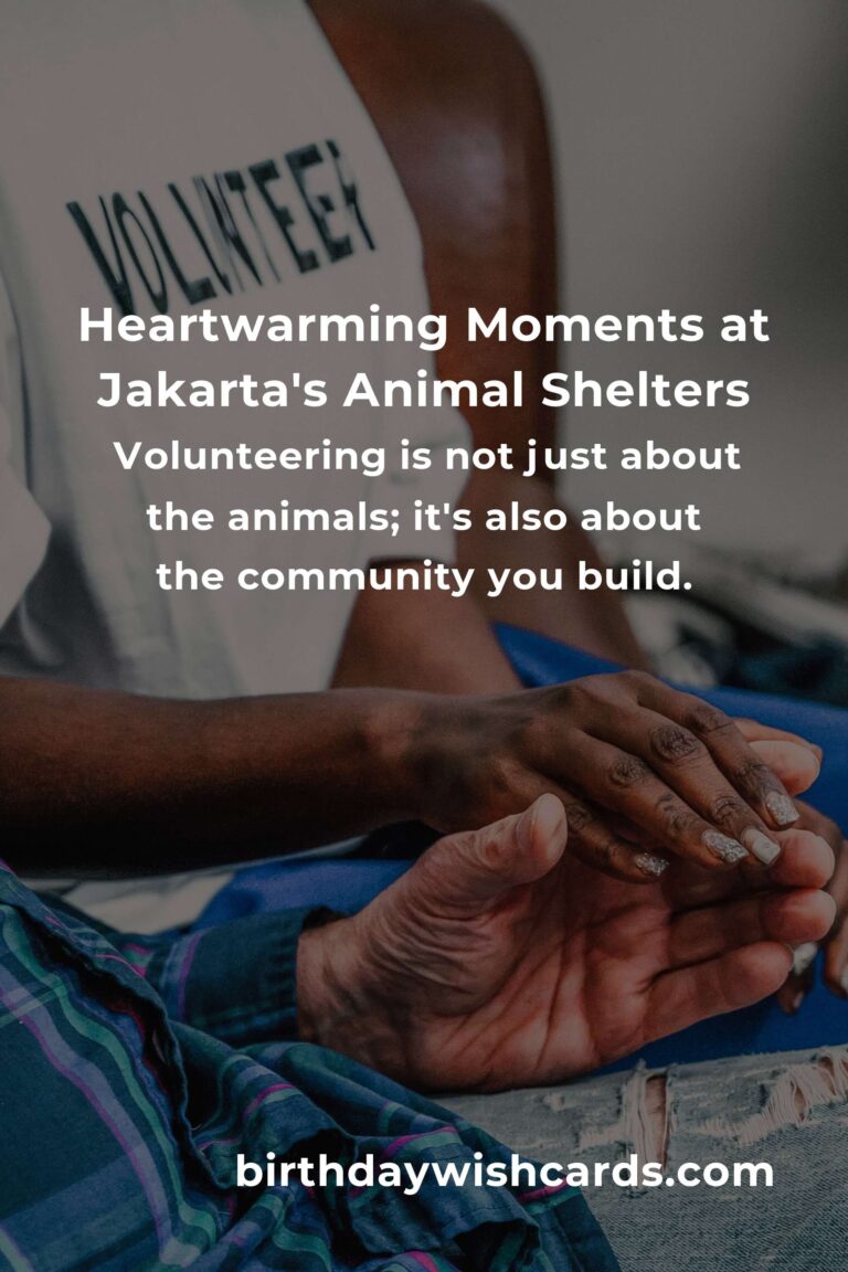 Discover the Heartwarming Joy of Volunteering at Jakarta's Best Animal Shelters