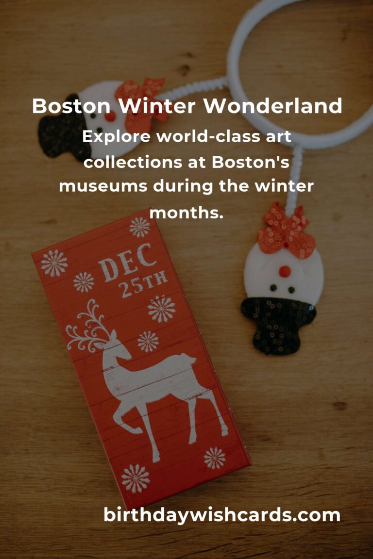 Discover the Heartwarming Winter Events in Boston for Empty Nesters