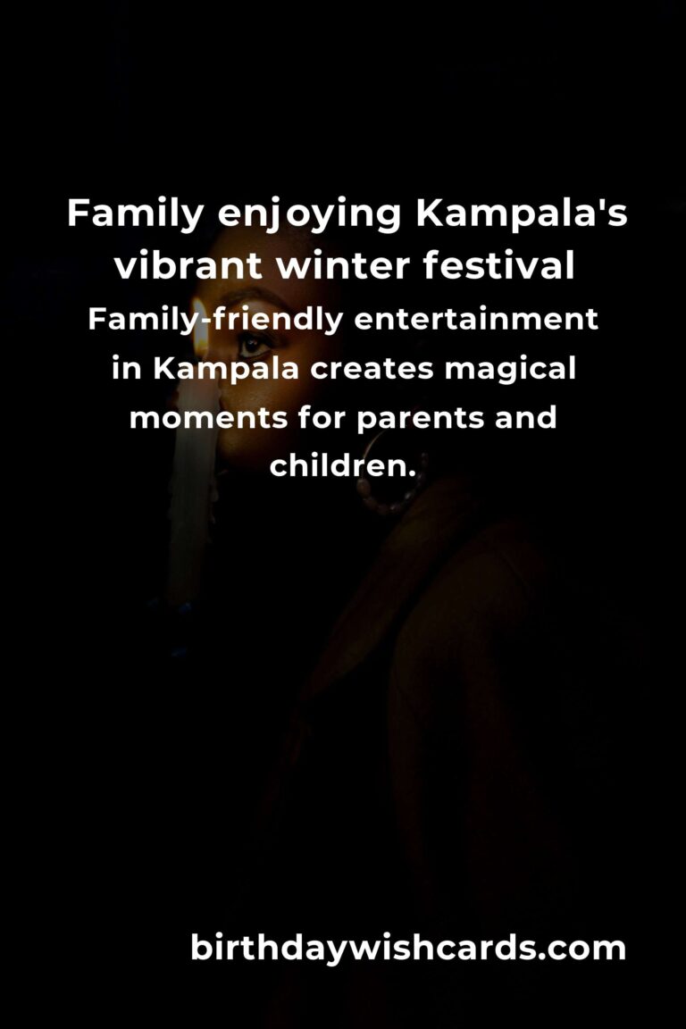 Discover the Heartwarming Winter Events in Kampala: A Guide for New Parents