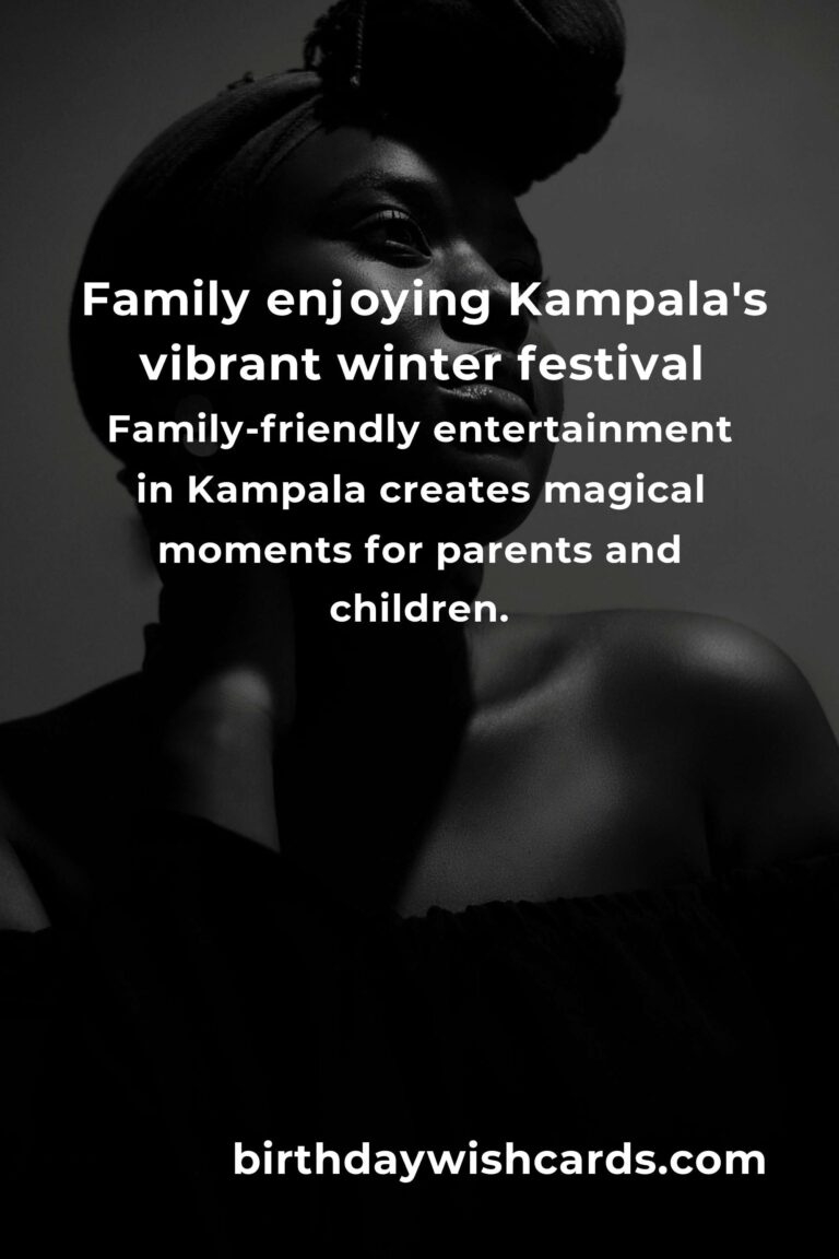 Discover the Heartwarming Winter Events in Kampala: A Guide for New Parents