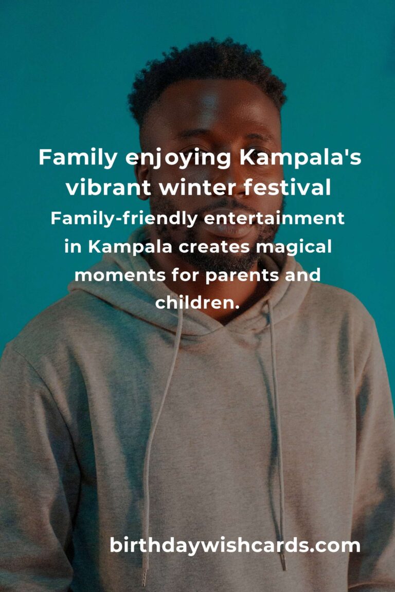Discover the Heartwarming Winter Events in Kampala: A Guide for New Parents