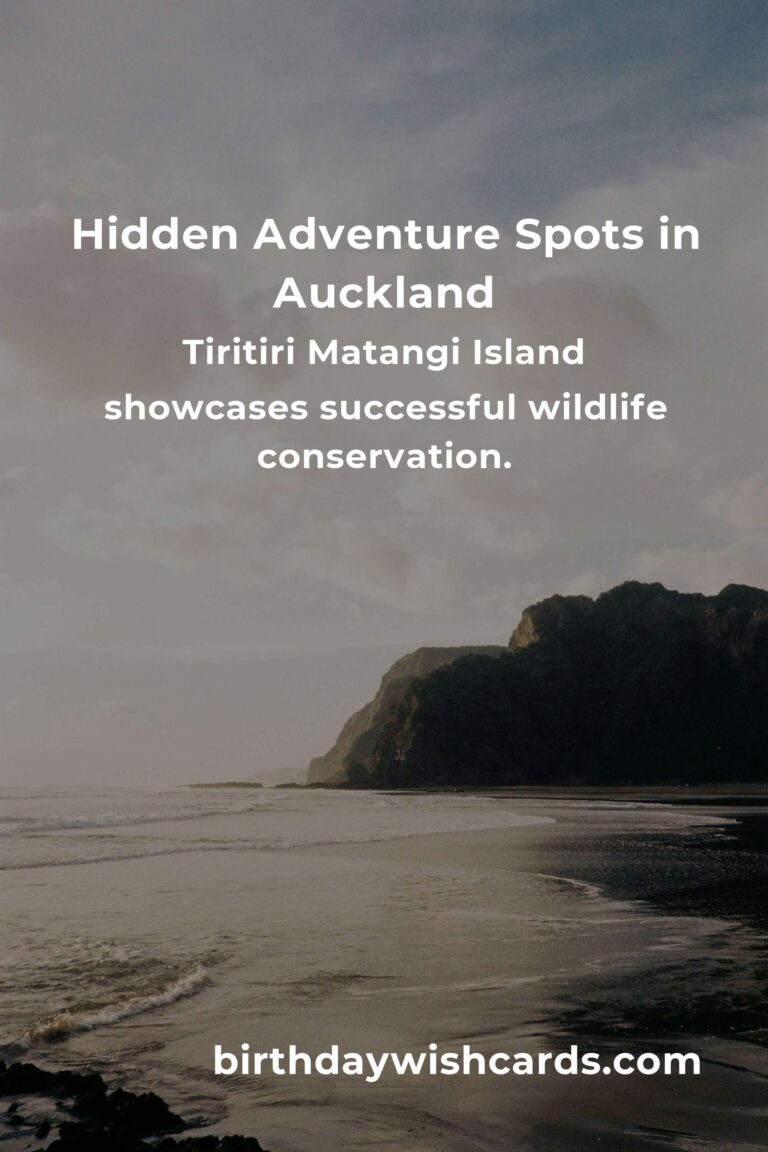 Discover the Hidden Adventure Spots in Auckland You’ll Fall in Love With
