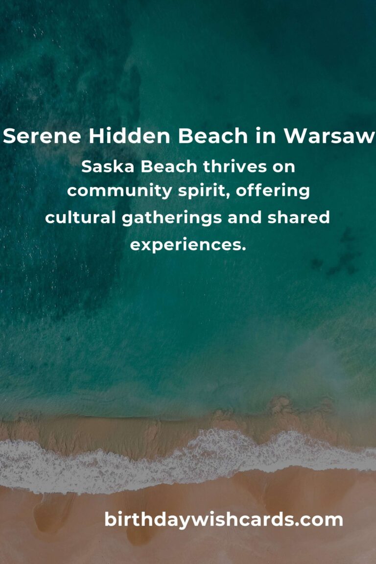 Discover the Hidden Beach Escapes of Warsaw: A Journey Beyond the City Hustle