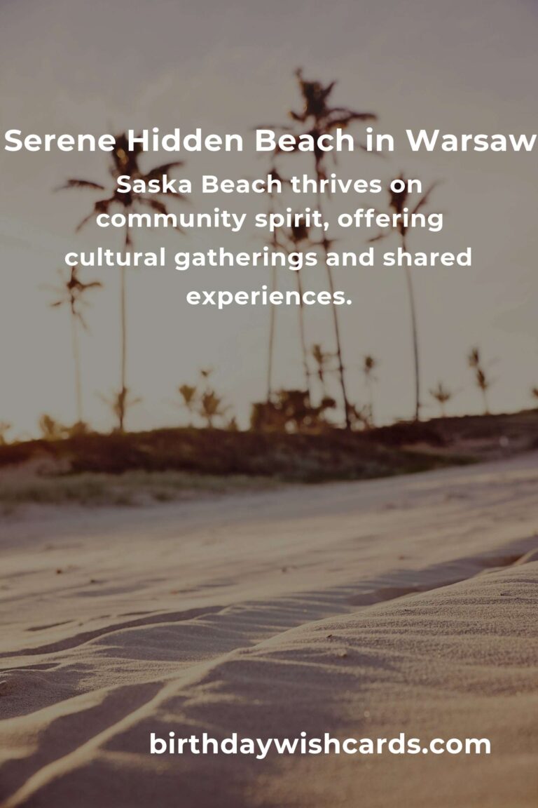 Discover the Hidden Beach Escapes of Warsaw: A Journey Beyond the City Hustle