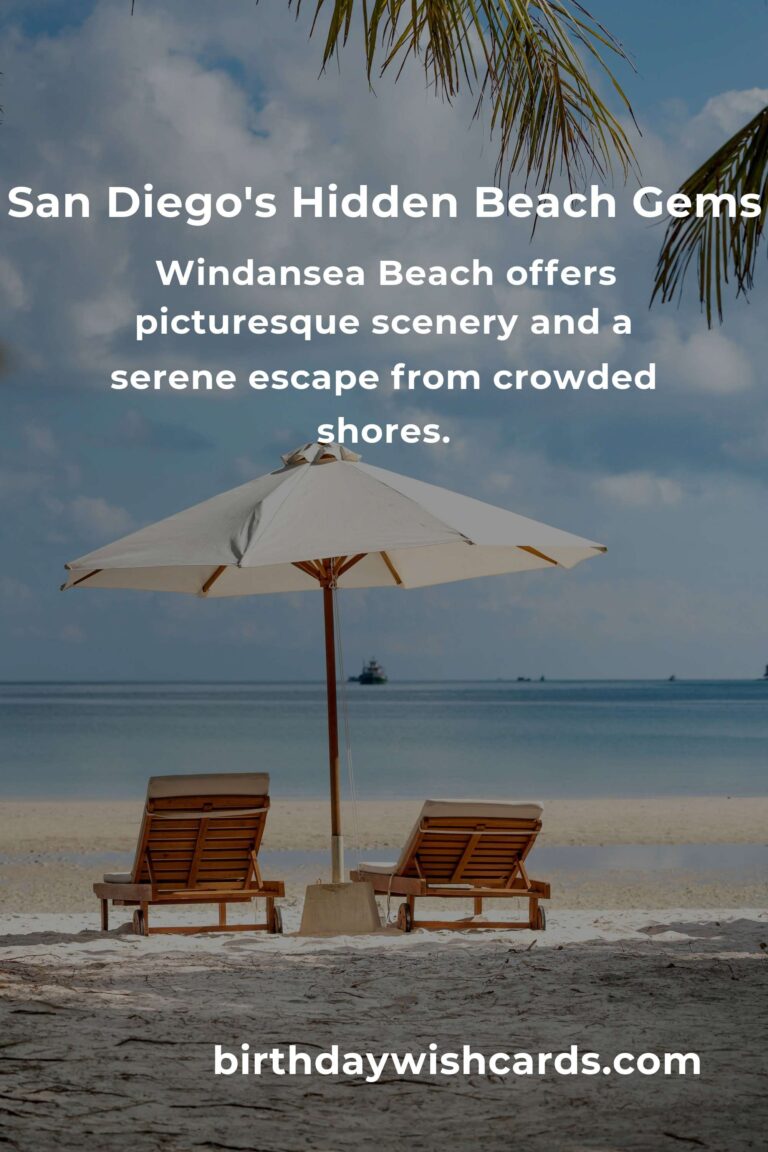 Discover the Hidden Beach Gems of San Diego: Your Ultimate Escape