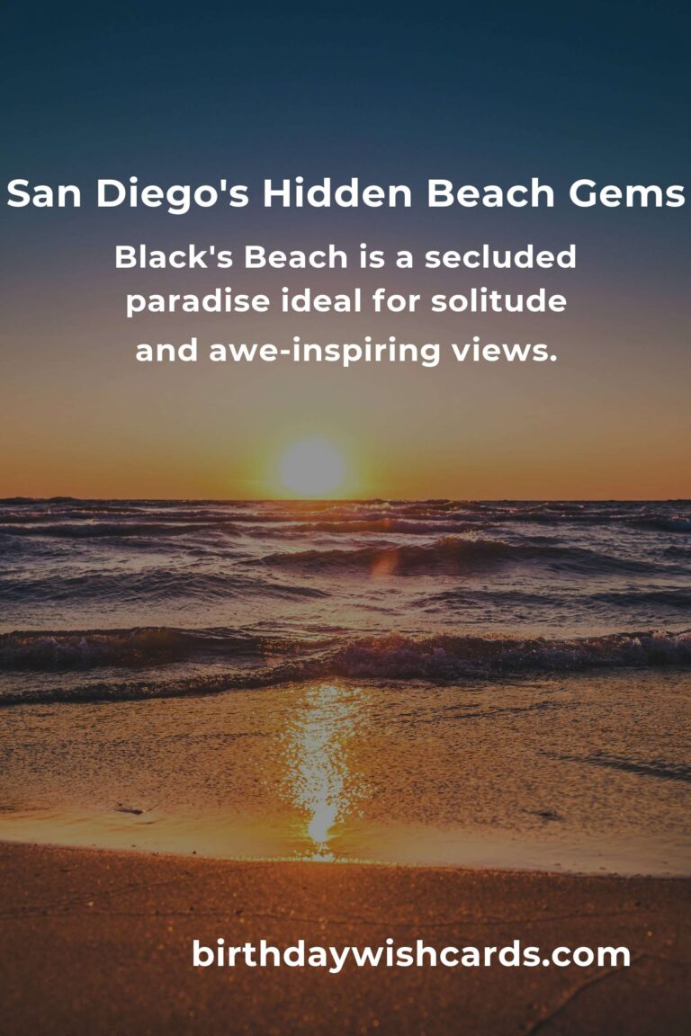 Discover the Hidden Beach Gems of San Diego: Your Ultimate Escape