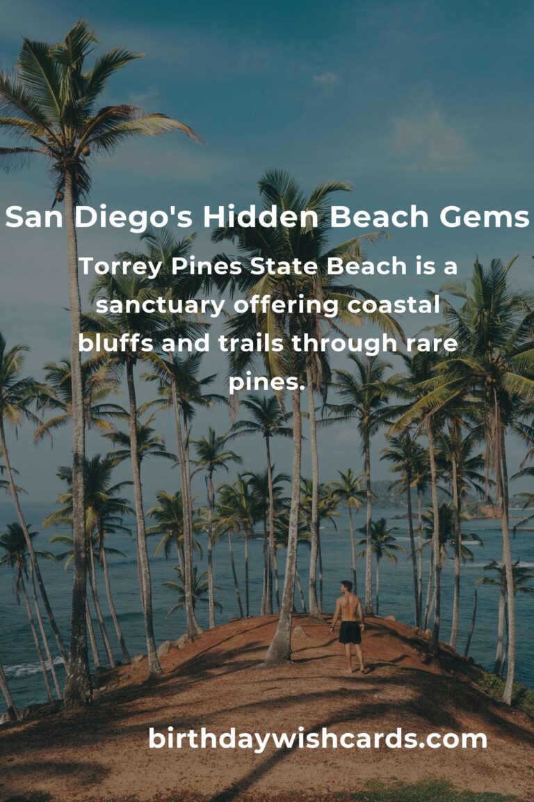 Discover the Hidden Beach Gems of San Diego: Your Ultimate Escape