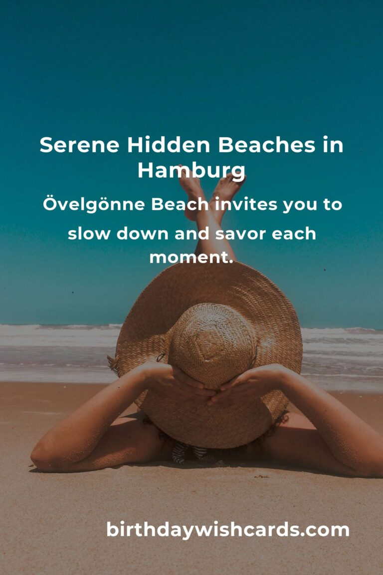 Discover the Hidden Beach Getaways in Hamburg That Will Steal Your Heart