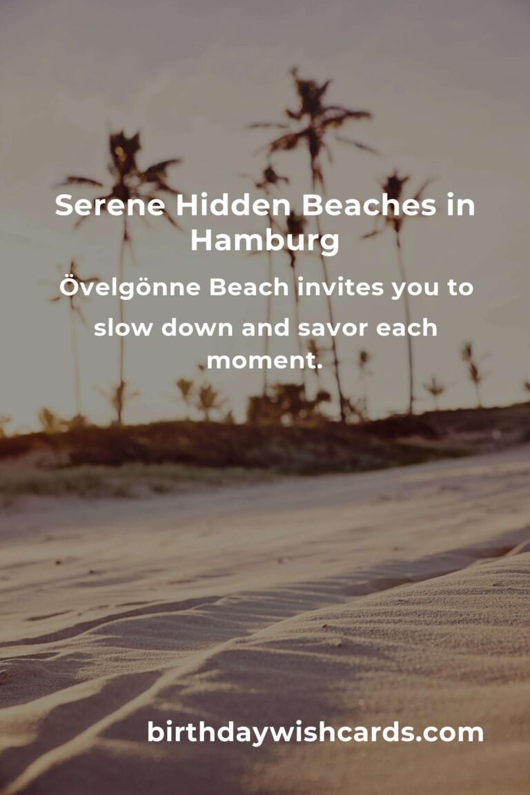 Discover the Hidden Beach Getaways in Hamburg That Will Steal Your Heart