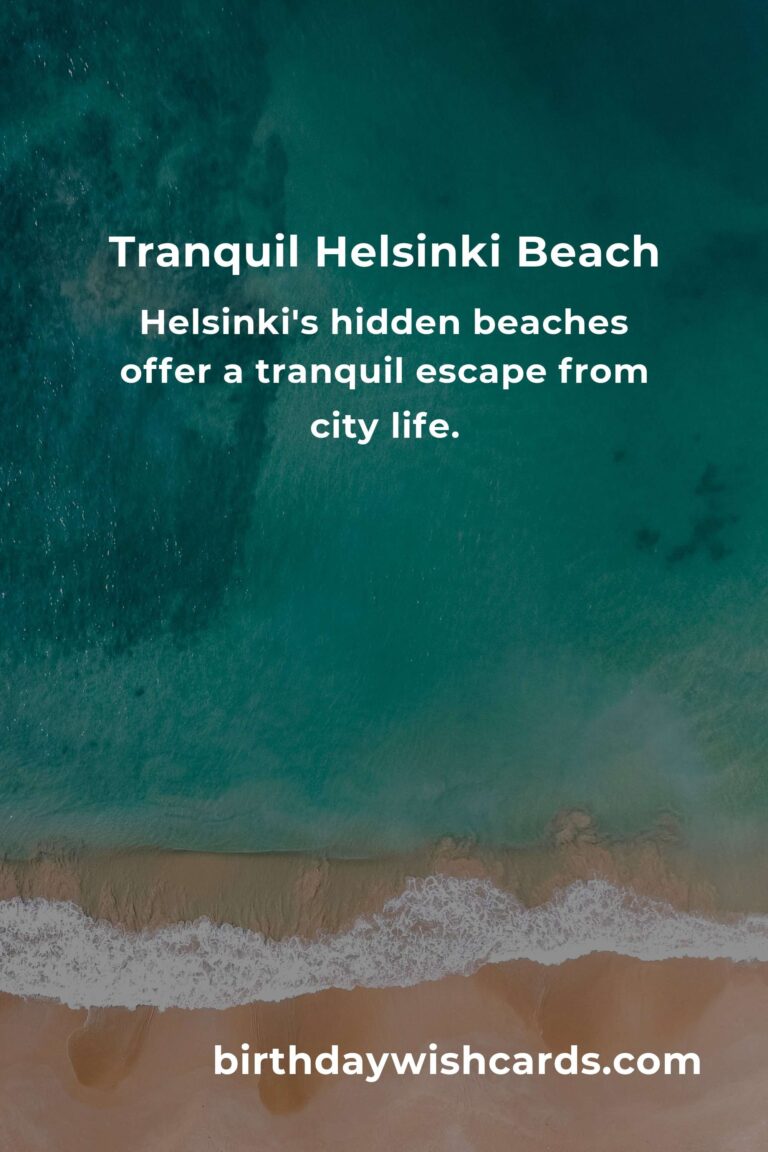 Discover the Hidden Beaches of Helsinki: Your Gateway to Tranquility