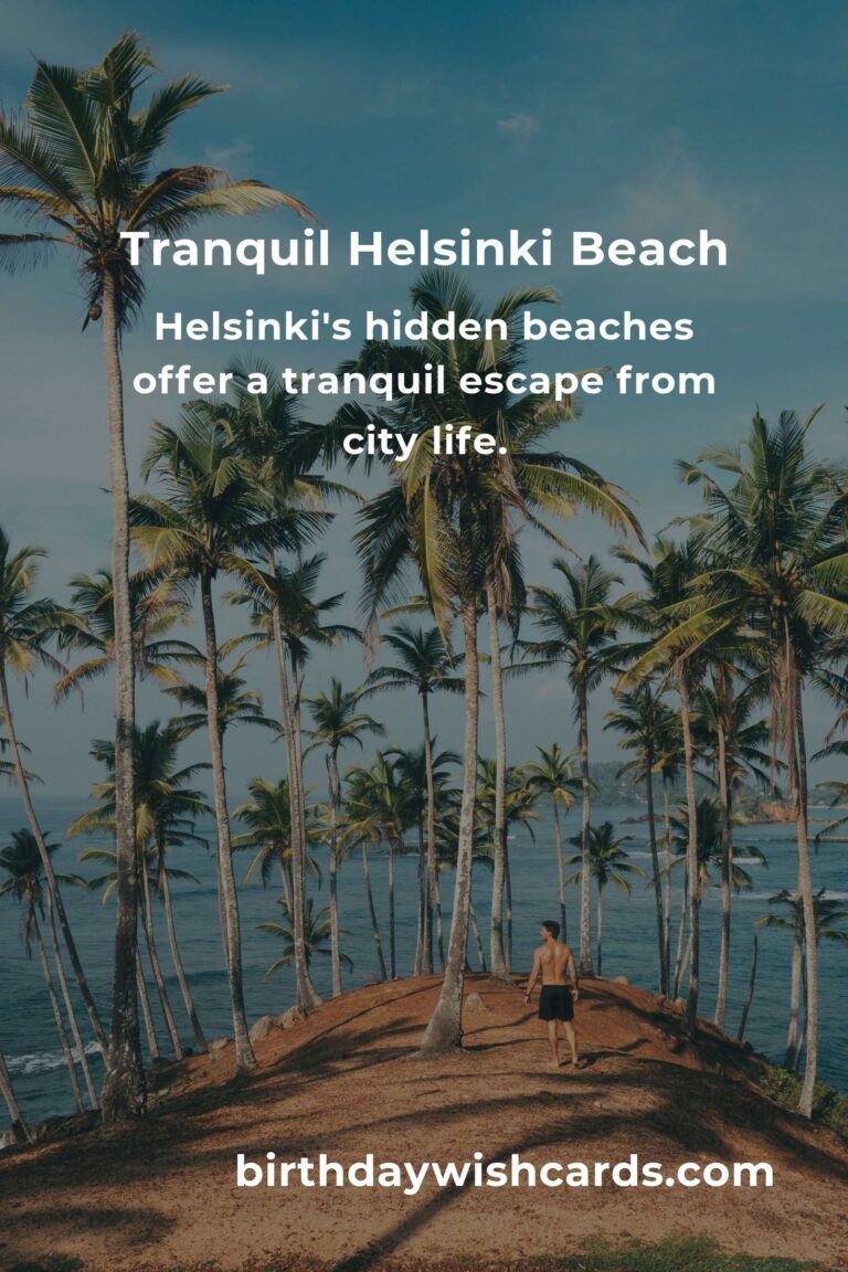 Discover the Hidden Beaches of Helsinki: Your Gateway to Tranquility