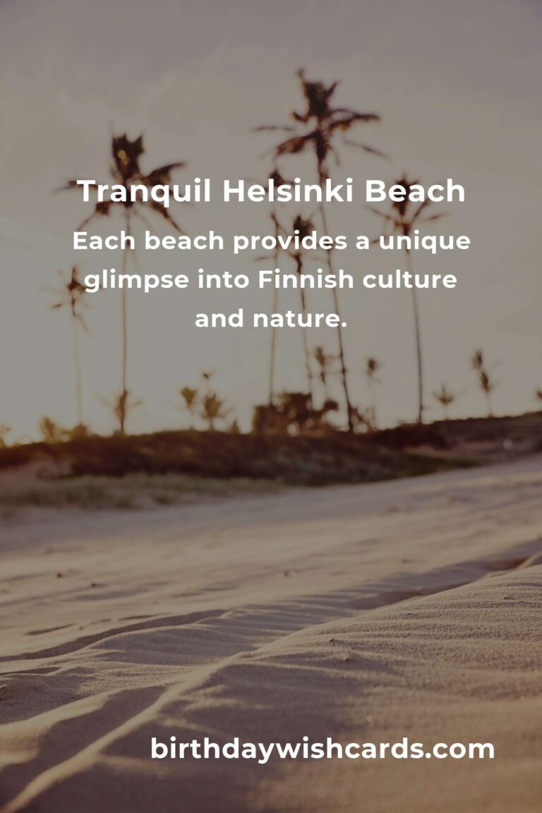 Discover the Hidden Beaches of Helsinki: Your Gateway to Tranquility