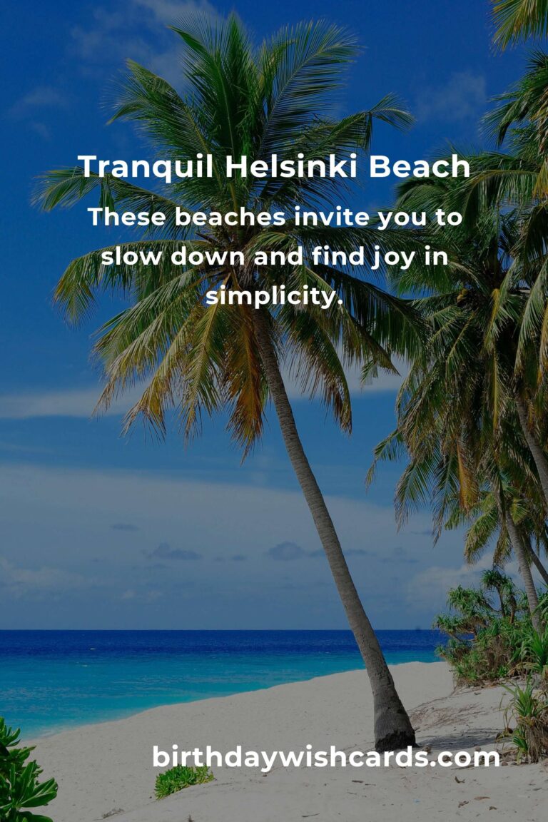 Discover the Hidden Beaches of Helsinki: Your Gateway to Tranquility