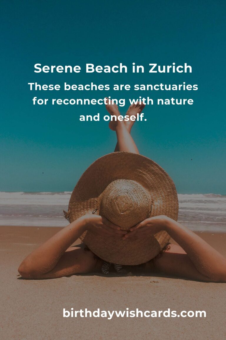 Discover the Hidden Beaches of Zurich: A Guide to Serene Escapes