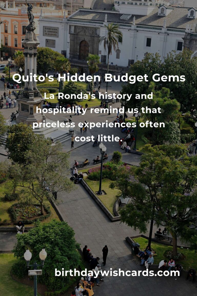 Discover the Hidden Budget Gems of Quito That Will Steal Your Heart