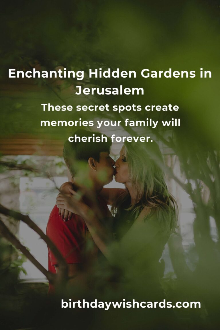 Discover the Hidden Family Destinations in Jerusalem That Will Capture Your Heart
