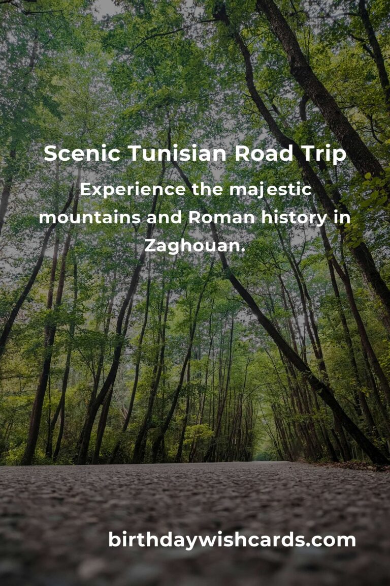 Discover the Hidden Gems: Top 9 Road Trip Routes in Tunis