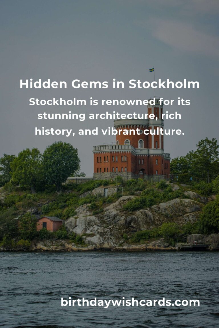 Discover the Hidden Gems in Stockholm You Must See