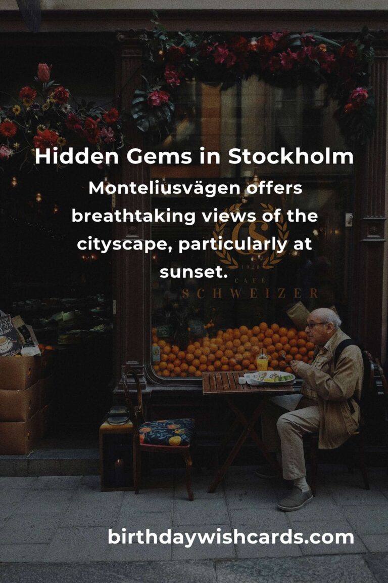 Discover the Hidden Gems in Stockholm You Must See