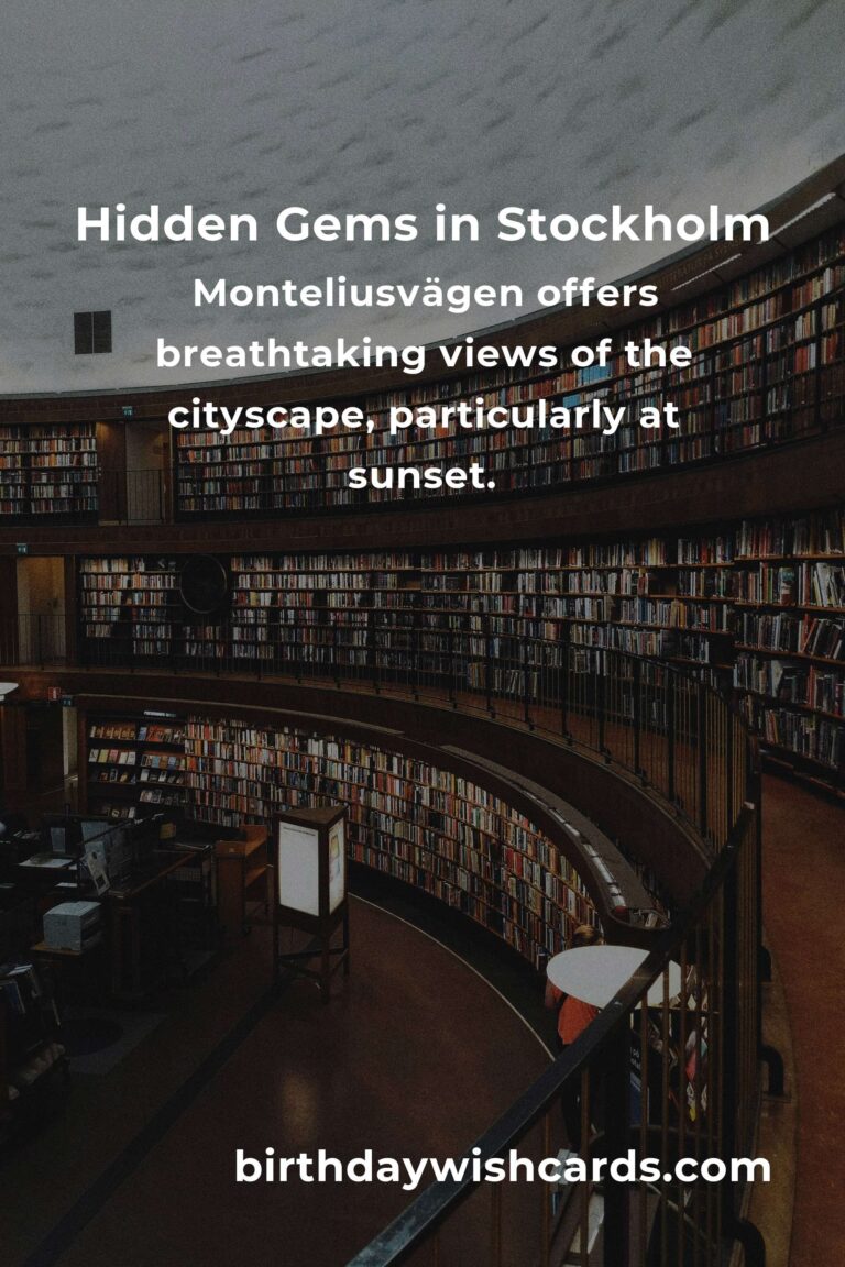 Discover the Hidden Gems in Stockholm You Must See