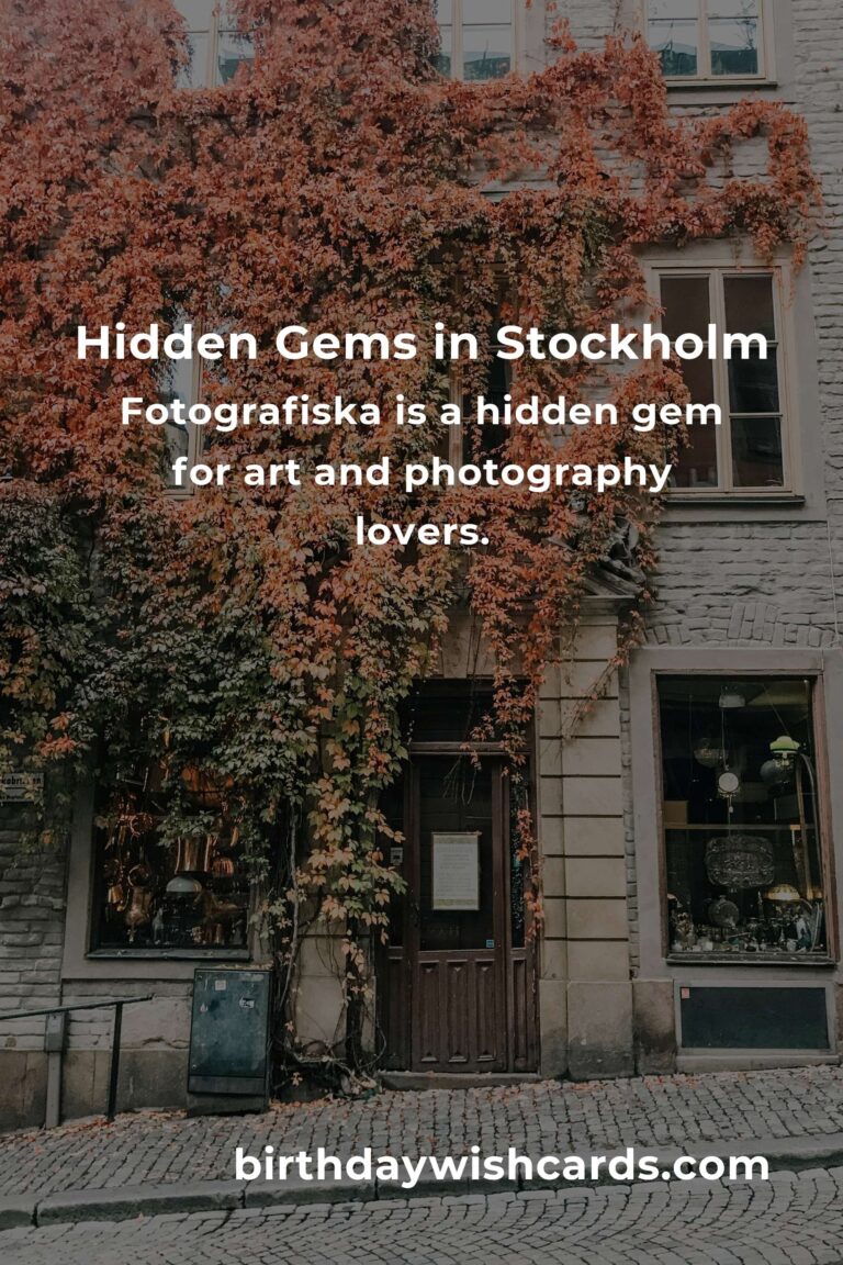 Discover the Hidden Gems in Stockholm You Must See