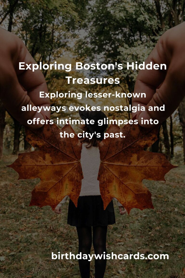 Discover the Hidden Gems of Boston: Unveil the Magic Beyond the Usual Paths