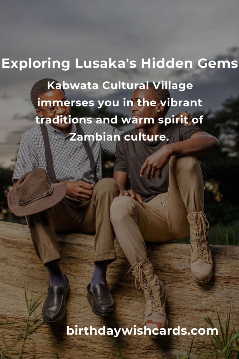 Discover the Hidden Gems of Lusaka: City Breaks that Will Steal Your Heart