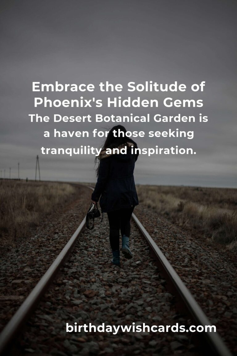 Discover the Hidden Gems of Solo Travel in Phoenix: An Emotional Journey Awaits