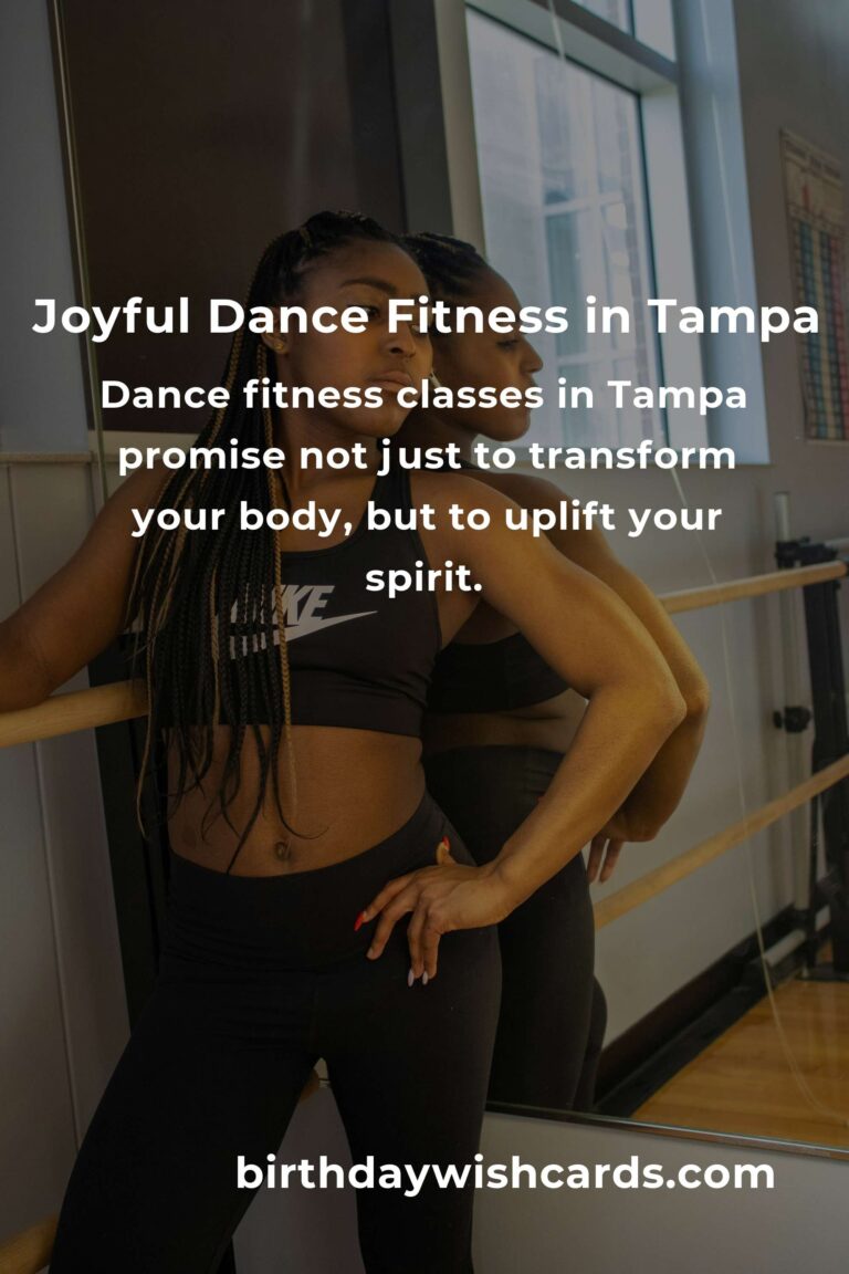 Discover the Joy: Best Dance Fitness Classes in Tampa for 2025