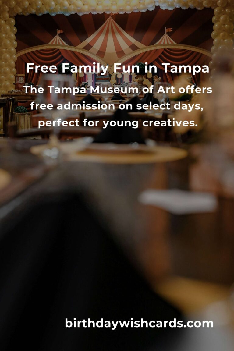 Discover the Joy: Free Family Events in Tampa This Month!