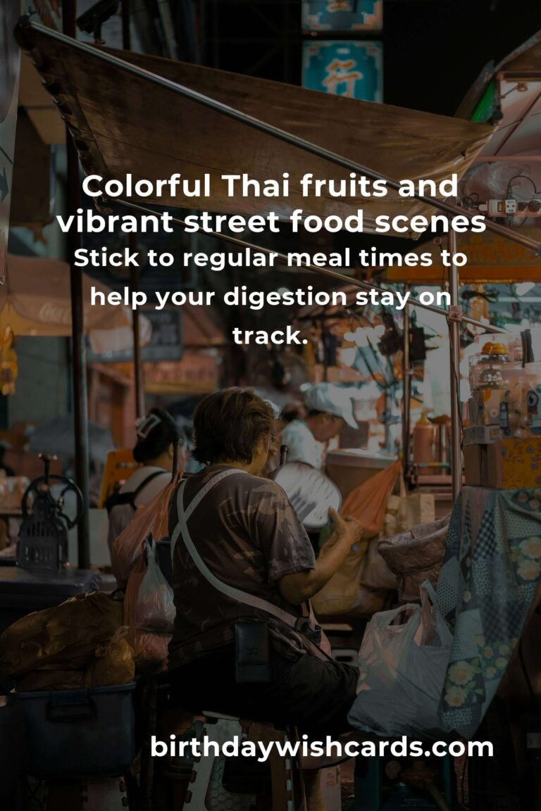 Discover the Joy of Daily Habits for Digestive Health in Bustling Bangkok