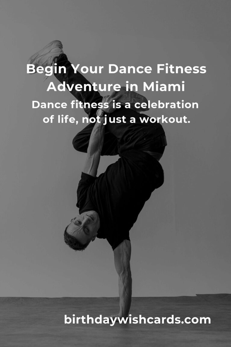 Discover the Joy of Dance Fitness: A Beginner’s Guide to Miami’s Vibrant Scene
