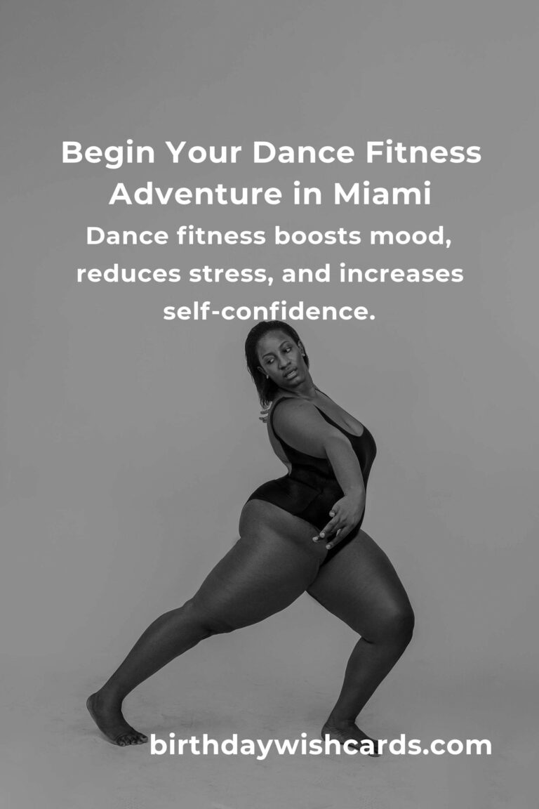 Discover the Joy of Dance Fitness: A Beginner's Guide to Miami's Vibrant Scene
