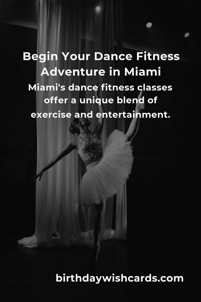 Discover the Joy of Dance Fitness: A Beginner's Guide to Miami's Vibrant Scene