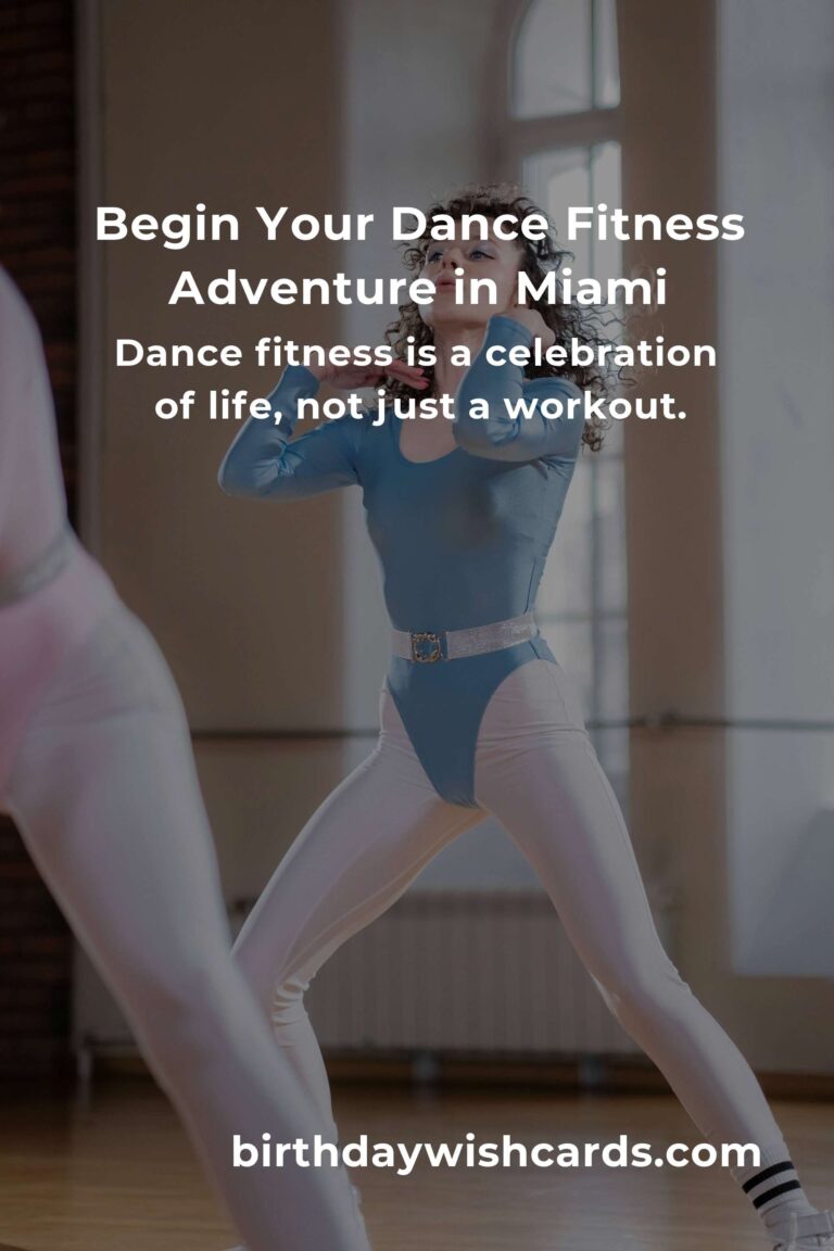 Discover the Joy of Dance Fitness: A Beginner's Guide to Miami's Vibrant Scene