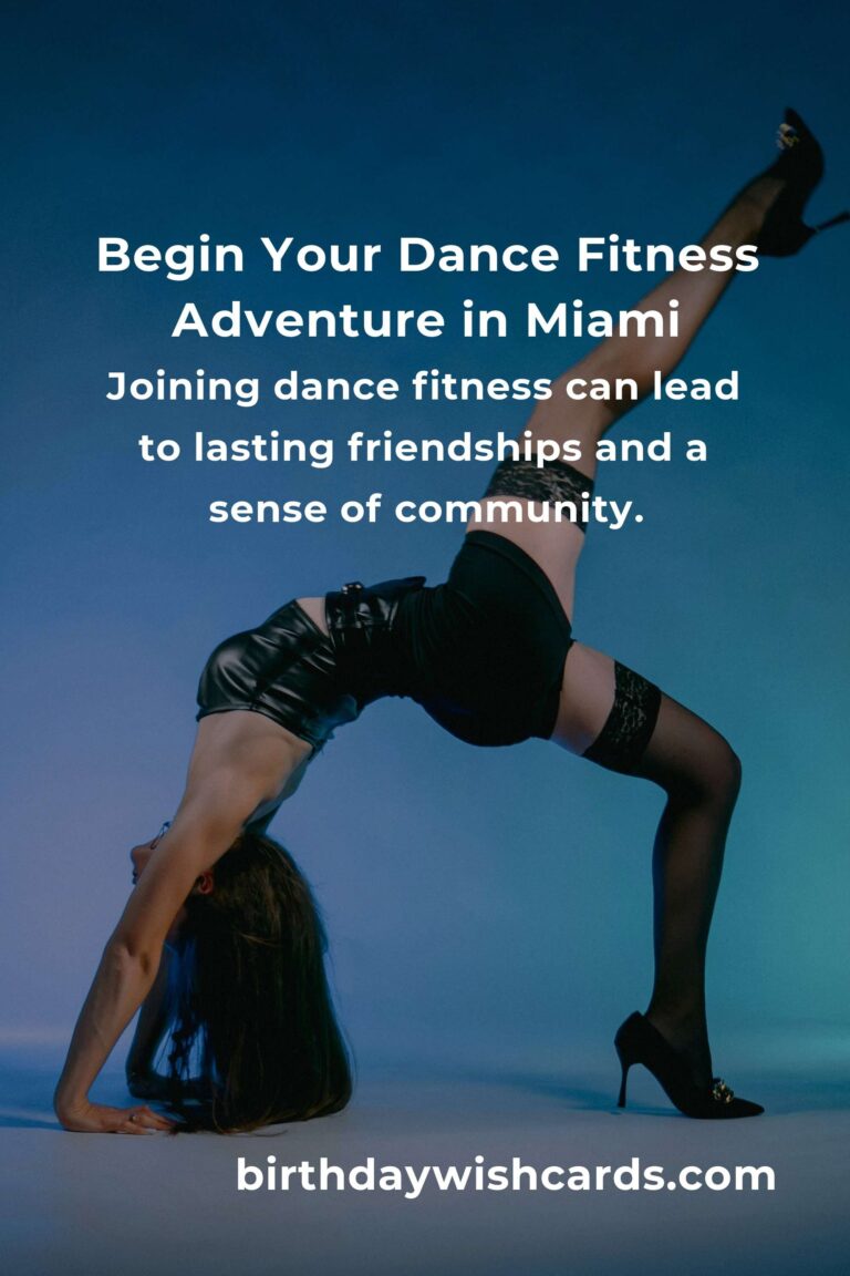 Discover the Joy of Dance Fitness: A Beginner's Guide to Miami's Vibrant Scene