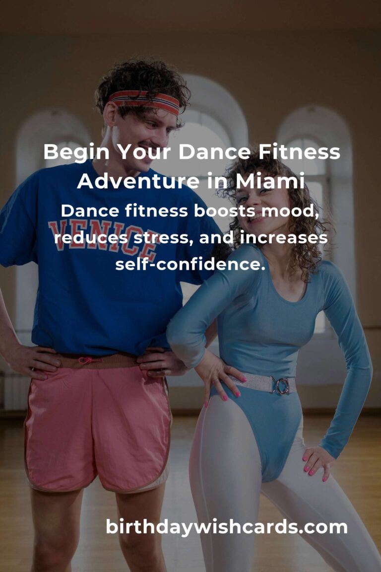 Discover the Joy of Dance Fitness: A Beginner's Guide to Miami's Vibrant Scene