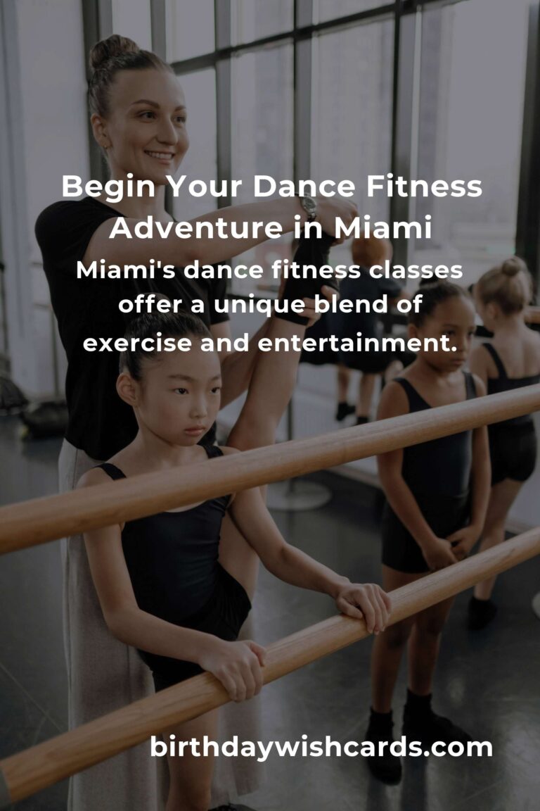 Discover the Joy of Dance Fitness: A Beginner's Guide to Miami's Vibrant Scene